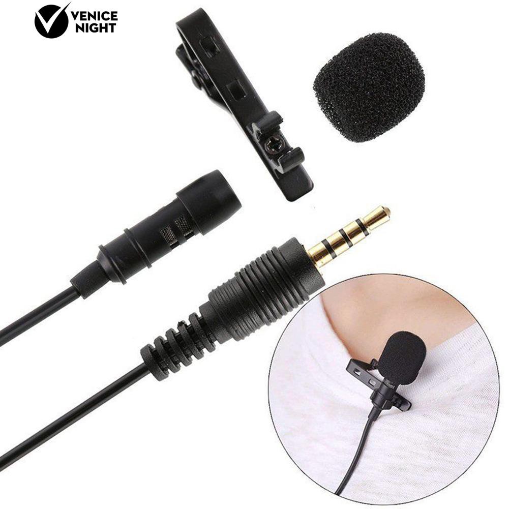 [COD]Microphone Clip-On Lavalier Mini dengan Jack 3.5mm