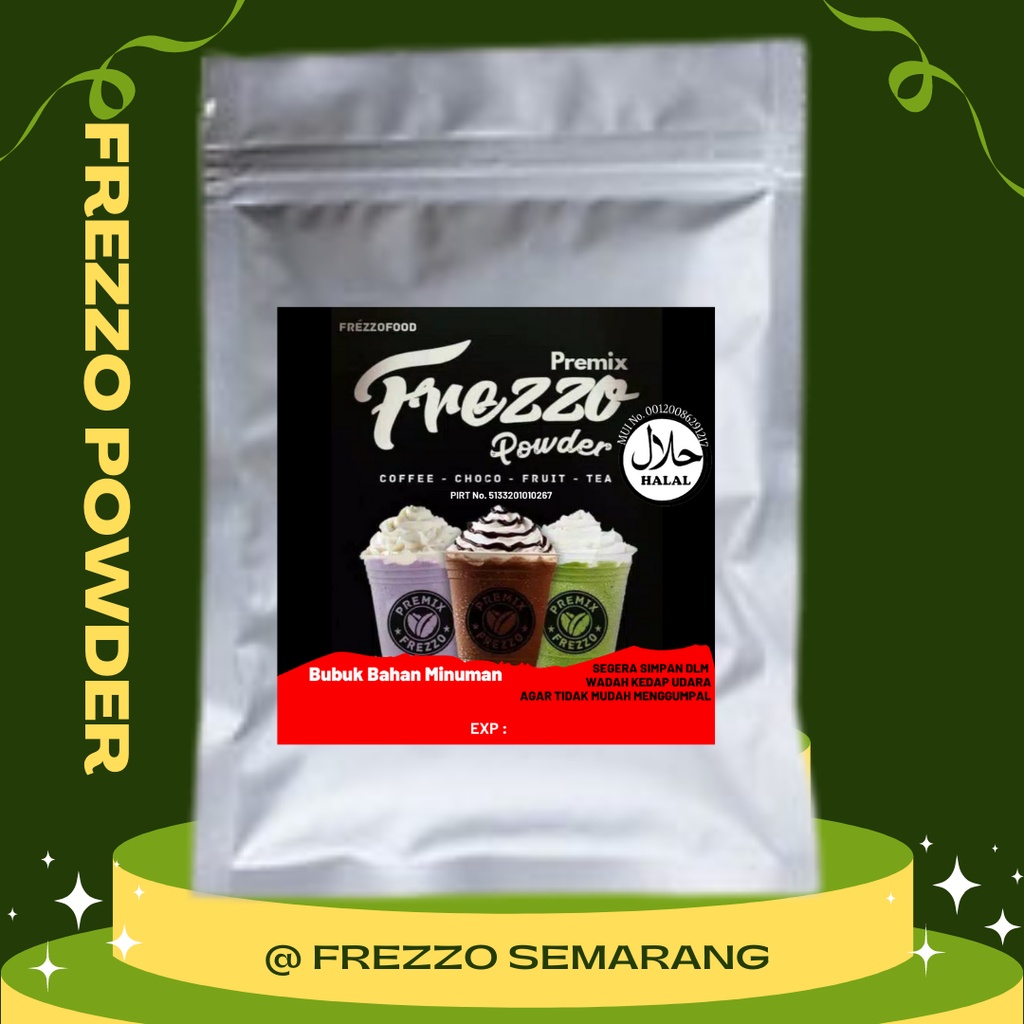 Frezzo Powder Drink 500g Bubuk Minuman Rasa Bubuk Minuman Kekinian Bubuk Cappucino BOBA Jawa Tengah