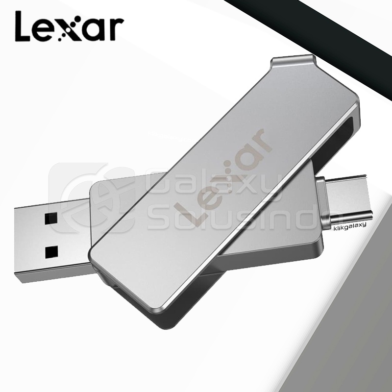 LEXAR JUMPDRIVE D30c Dual Drive 128GB USB 3.0 Type C - Flash Drive
