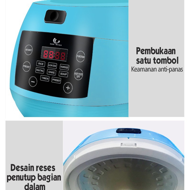 Rice Cooker Magic Com Penanak Nasi Anti Lengket