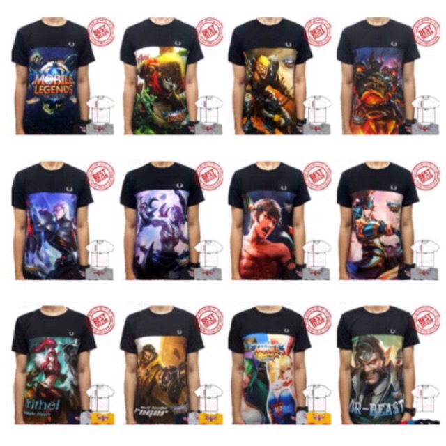 Termurah !!! Kaos 3d Mobile Legends legend | Shopee Indonesia