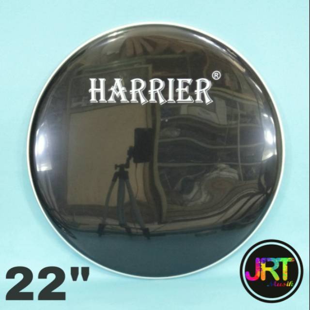 DrumHead / Mika / Membran / Head HARRIER Black Size 22" DrumBand