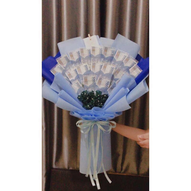 Bucket Uang pecahan 50rb 20 lembar