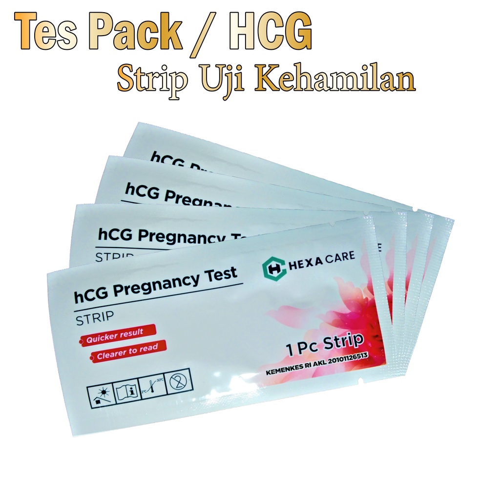 Tes kehamilan HCG Hexa Care 1 Tes Pack