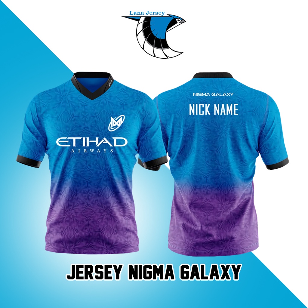 JERSEY BAJU KAOS NIGMA GALAXY 2021 GAME DOTA 2 (FREE NICKNAME)