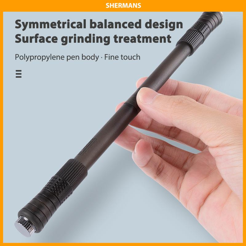 

[Ready Stock❤️]Pena Berputar Bercahaya Dekompresi Pena Lampu Pernapasan LED Keren sherman