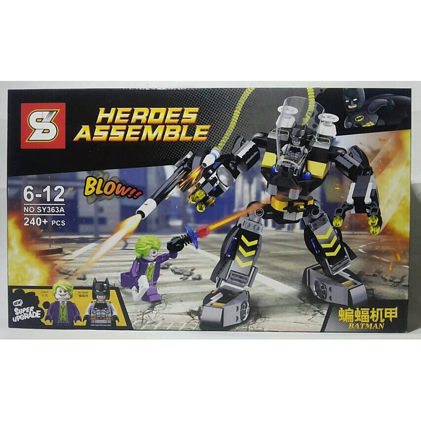 Lego SY Heroes Assemble Batman str dsc