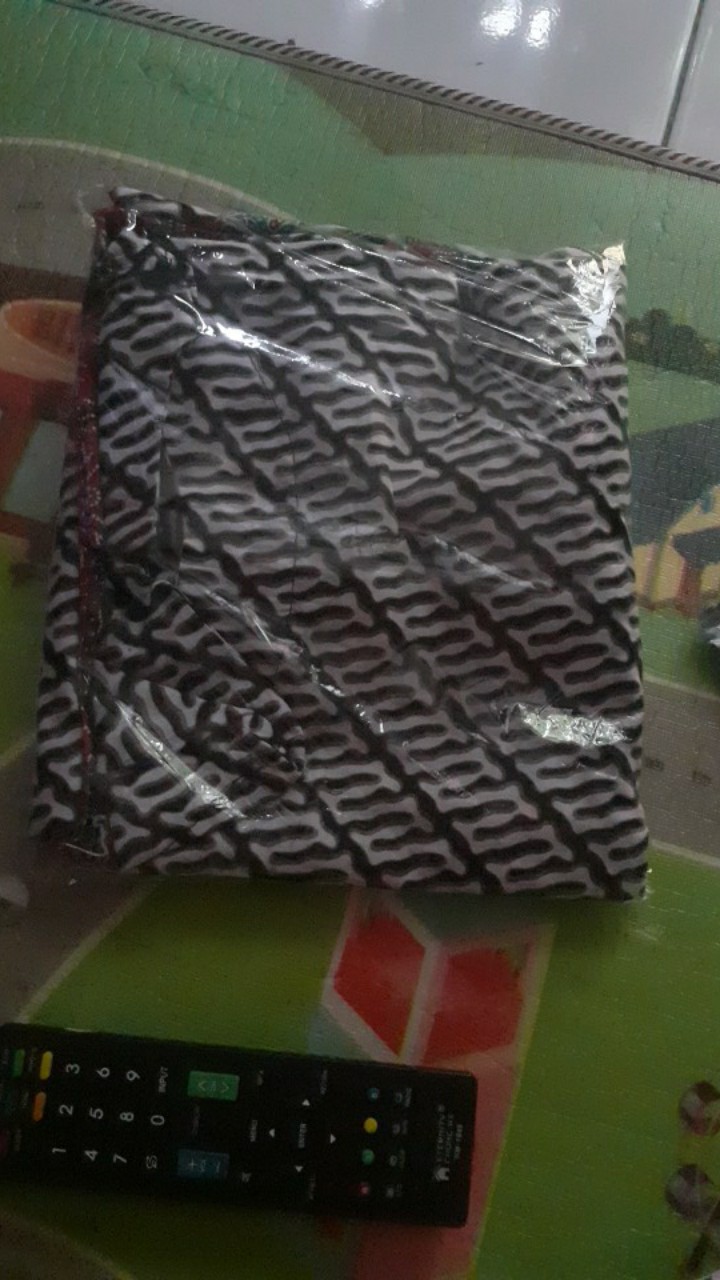 Batik Couple Keluarga - Sania Ruffle Ori Ndoro Jowi Dnt - Motif Morena