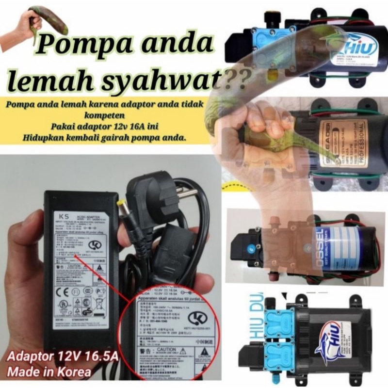 Adaptor Besar 12Volt 16A