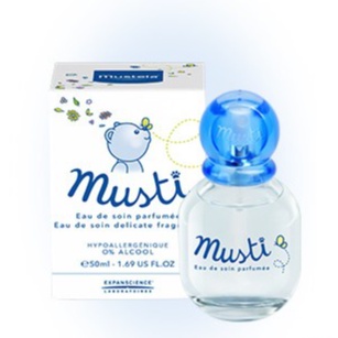 MUSTELA Baby Musti Eau De Soin Spray Perfume Cologne Minyak Wangi Bayi 50ml