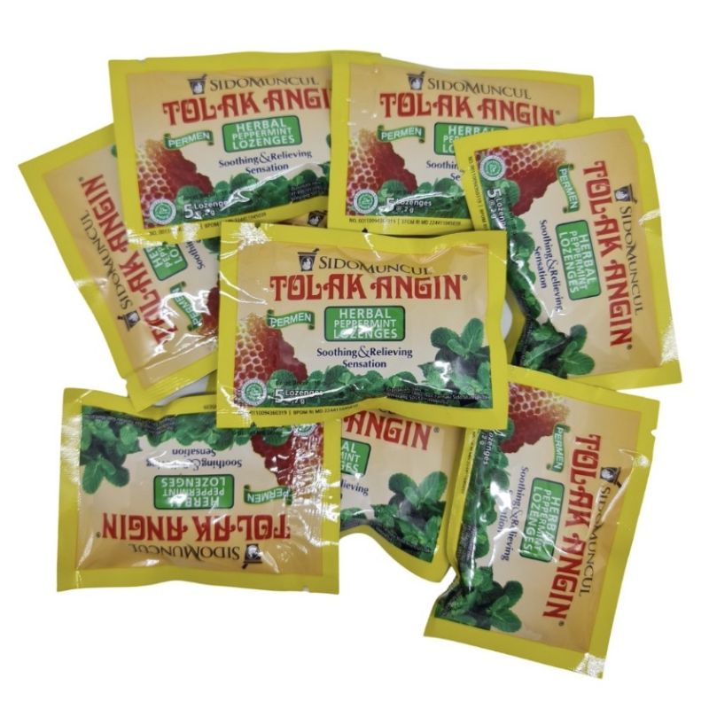 

Permen Tolak Angin Herbal Sidomuncul 10gr