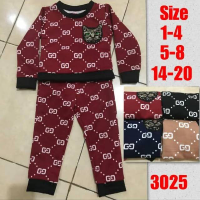 Setelan anak gucci