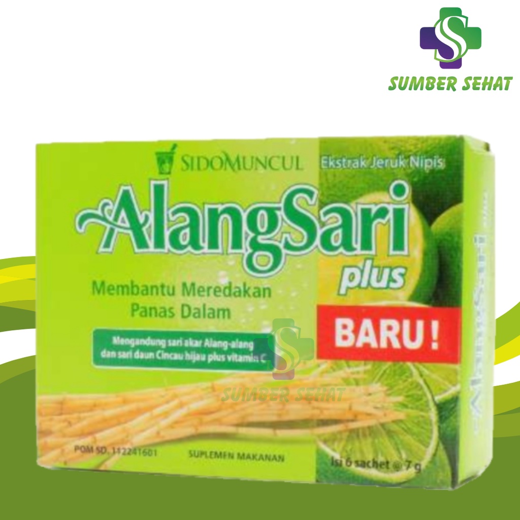 ALANG SARI PLUS JERUK NIPIS PAK 6 SACHET