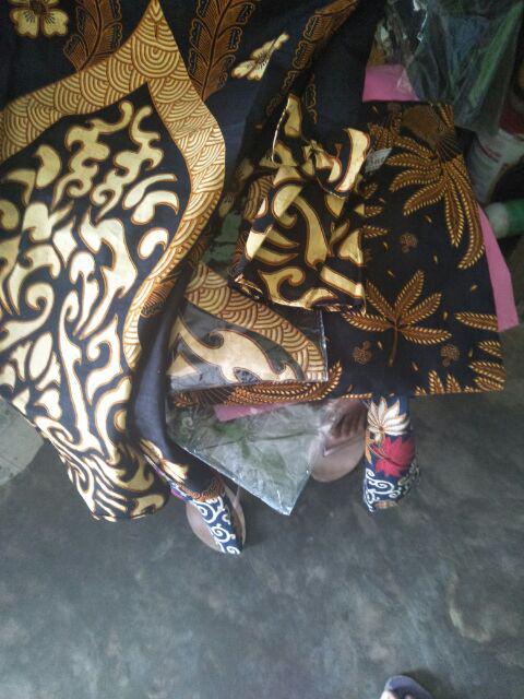 Atasan Batik Wanita Motif Mustika Lengan Lonceng