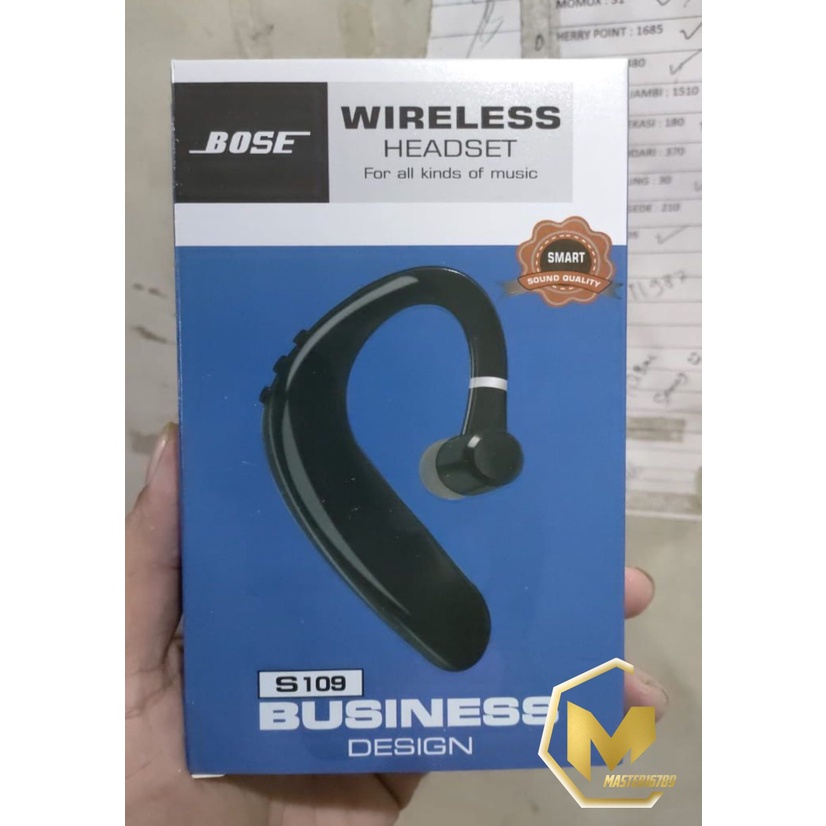 BM029 Headset earphone bluetooh wireles single S109 busines for oppo xiaomi vivo ORIGINAL MA2167