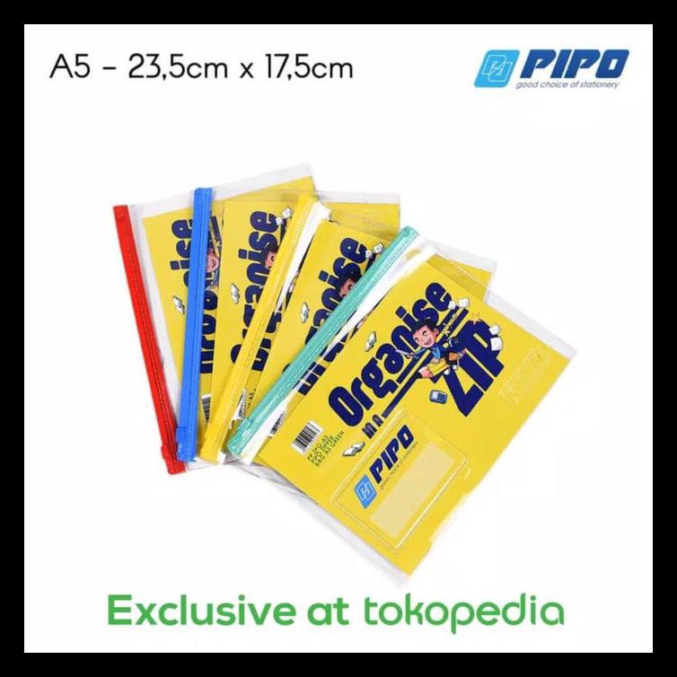 

( 1 Pc ) Pipo Zipper Pp - A5 Garansi Tukar Baru Bergaransi