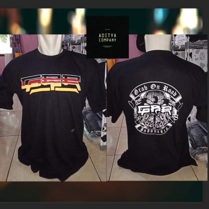 kaos.keren grab on road indonesia distro