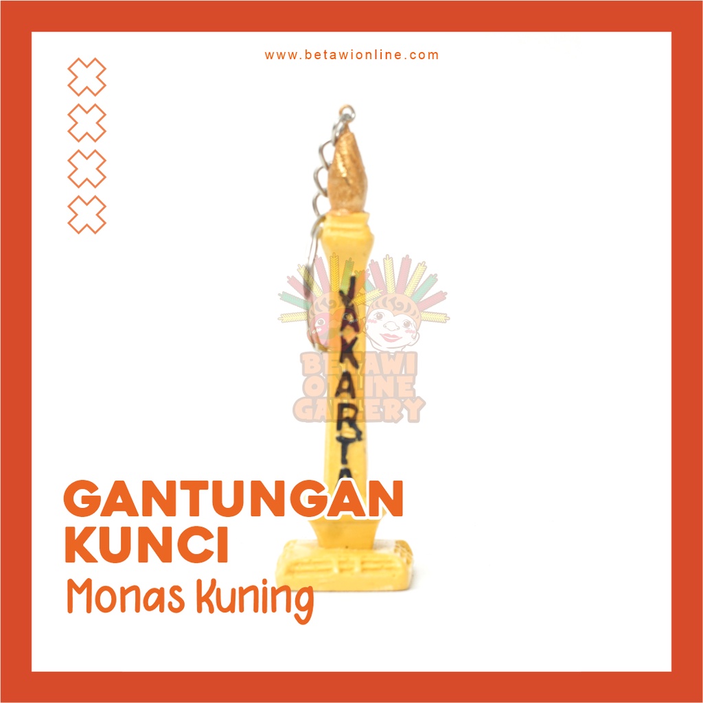 [Termurah] Gantungan Kunci Monas