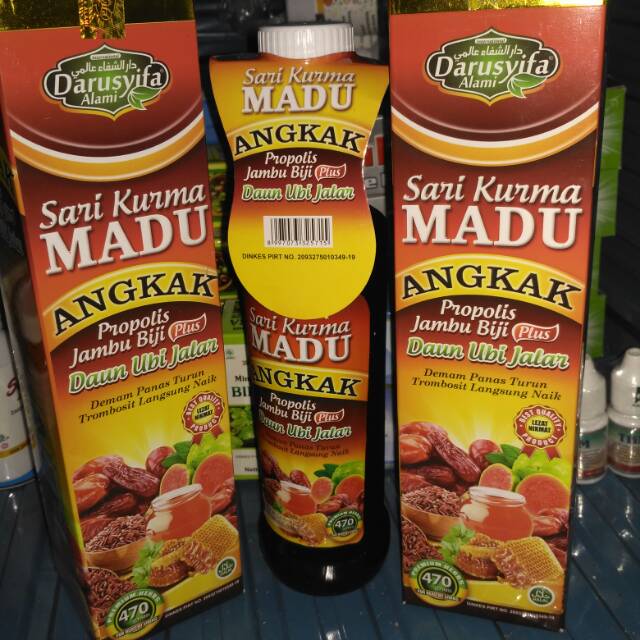 

sari kurma madu plus angkak