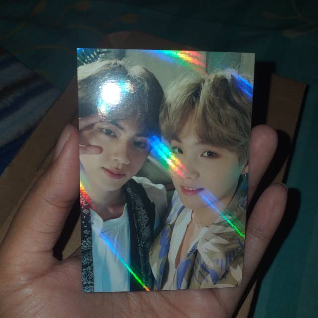 BTS - 5Th Muster Yoongi Jin PC from Ticket Holder