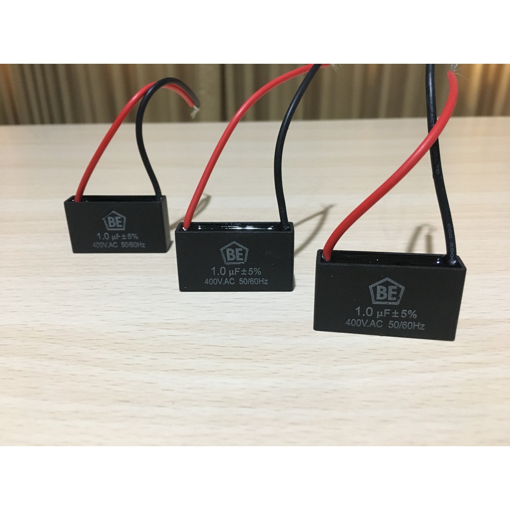 KAPASITOR KOTAK KIPAS ANGIN POMPA AIR 1UF 400V 1 UF 400 VOLT CBB61