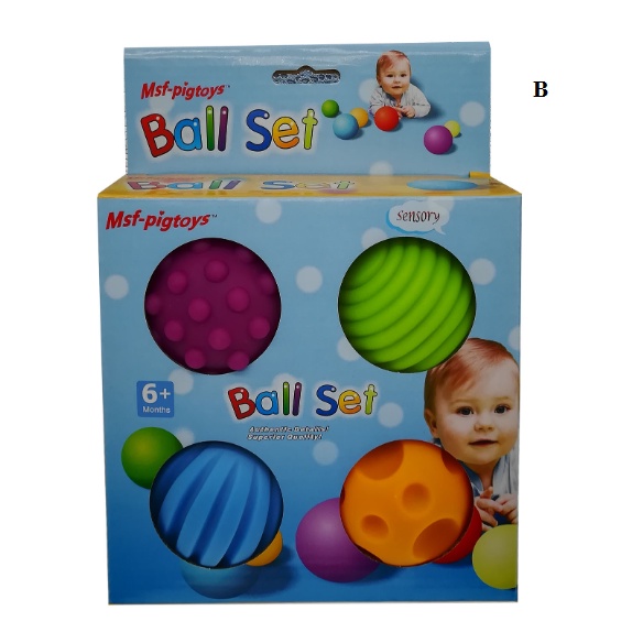 HCBS Mainan Edukatif Mainan Anak Bayi Msf Pigtoys Sensory