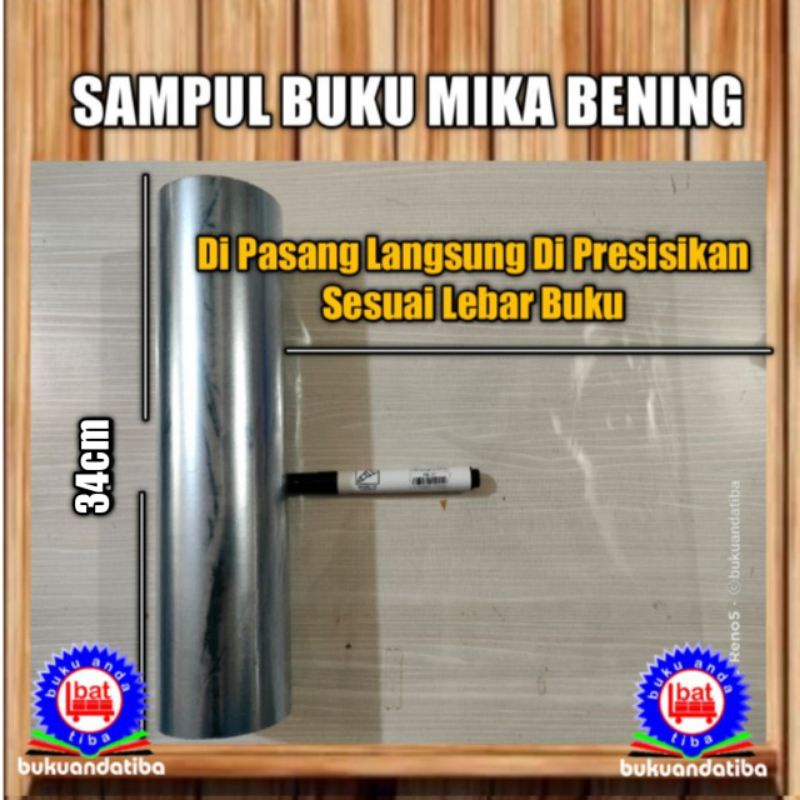 Sampul Buku - Mika Bening - Presisi Sesuai Ukuran Buku - Satu RoL