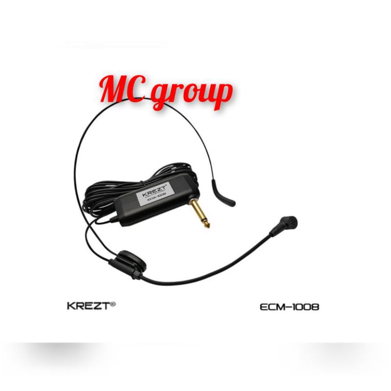 mic condensor krezt ECM 1008/mic bando headset imam krezt ECM 1008