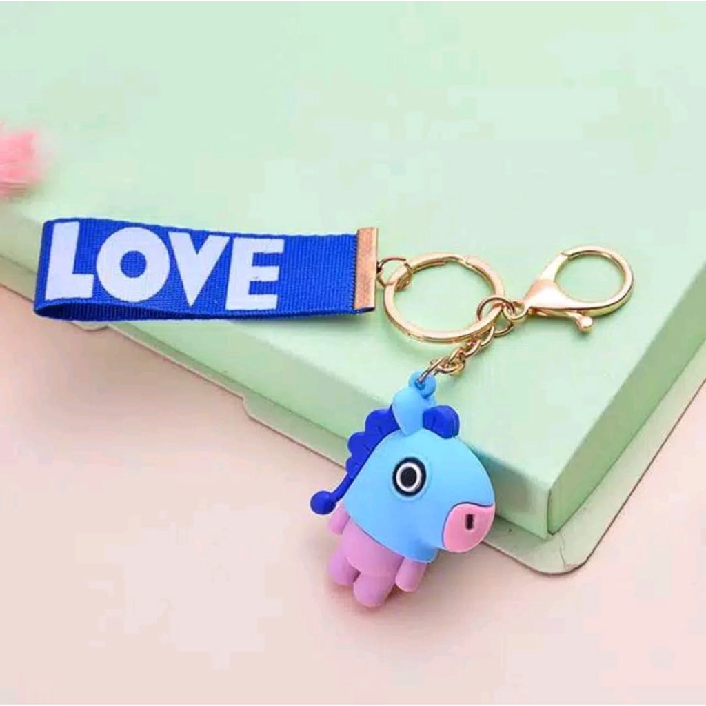 (B075) Gantungan KunciImport BT21 KPOP Love Series