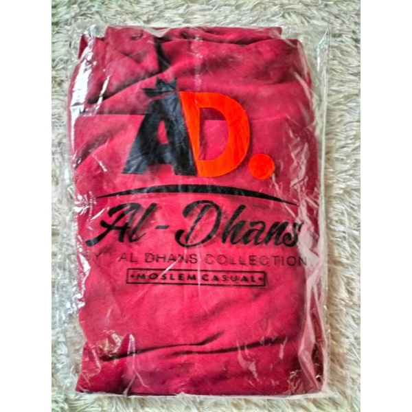 HIJAB INSTAN AL DHANS SYLMI ORIGINAL-Maroon