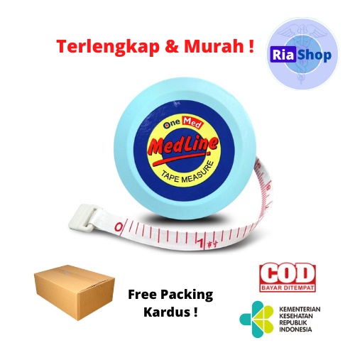 MEDLINE METERAN ROLL PENGUKUR BAYI ONEMED  |  MEDLINE METERAN PENGUKUR BAYI  |  METLIN  |  METLINE