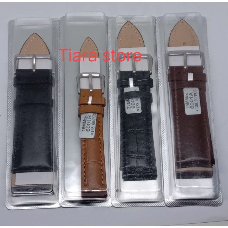 STRAP TALI JAM Tangan kulit tali alba STRAP TALI JAM TANGAN UNIVERSAL BISA UNTUK SEMUA JENIS JAM