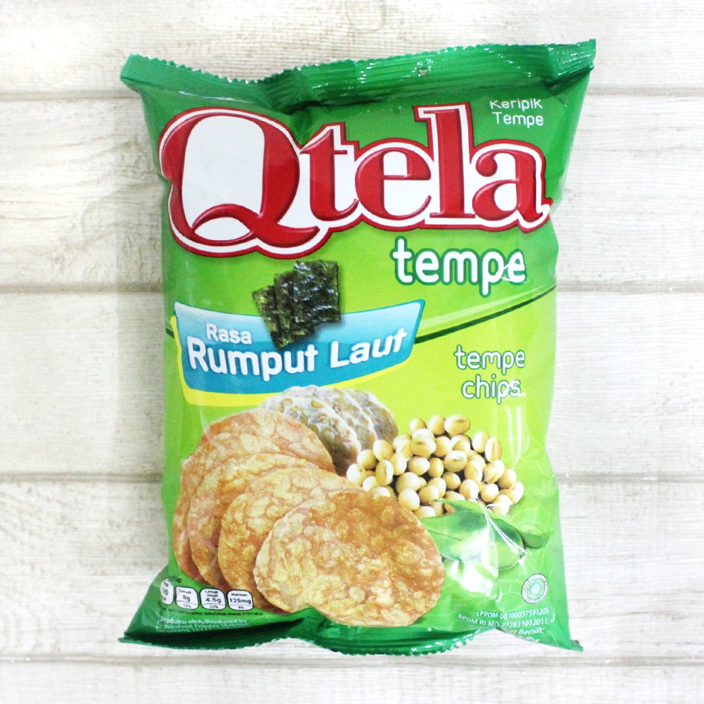 

Qtela Tempe Rasa Rumput Laut 70gram