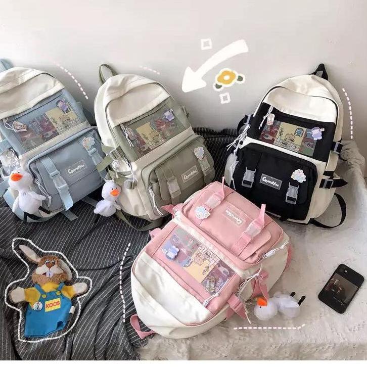 Bagus Banget.. NEW TAS KOREA IMPORT MODEL TERBARU/TAS IMPORT KOREA/TAS ANAK SEKOLAH SD SMP SMA KULIA