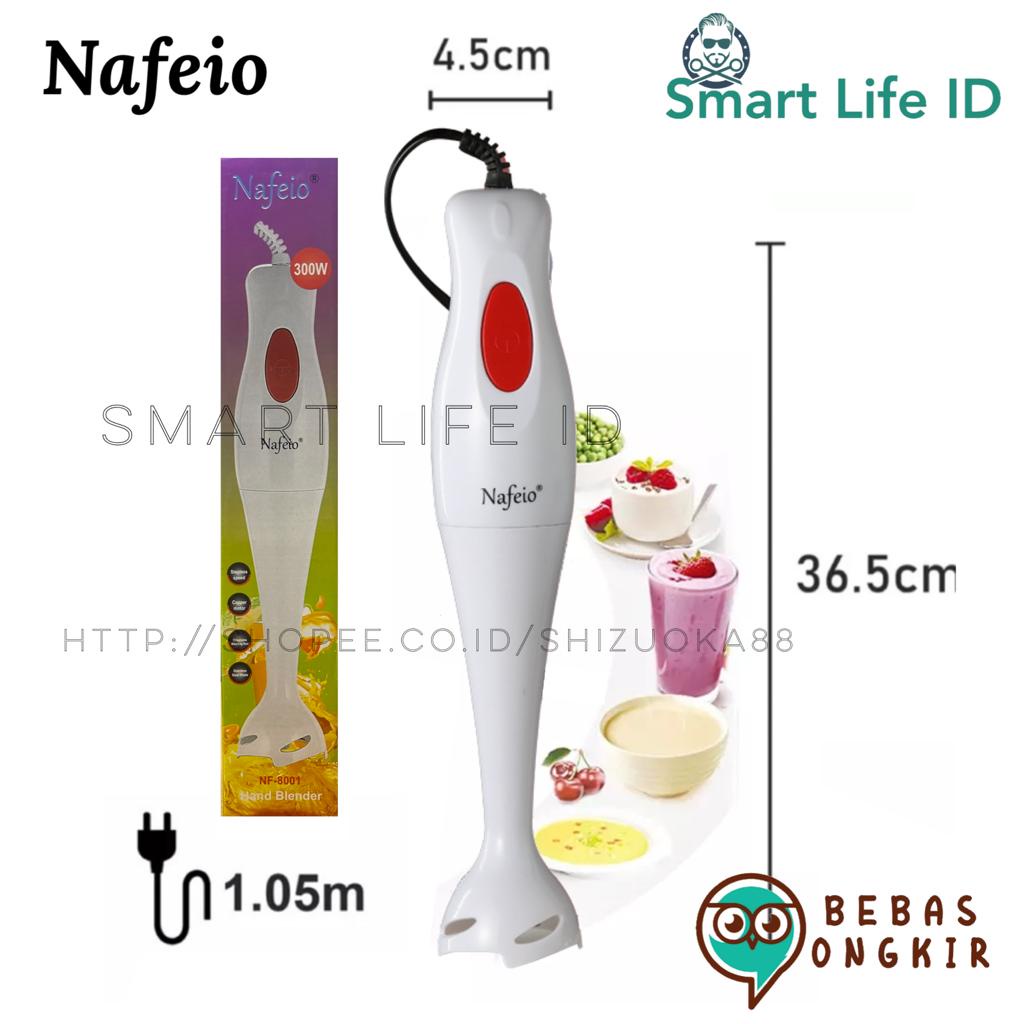 Nafeio Hand Blender Tangan Penggiling Juice Buah Daging Kacang Keledai Mesin Pencincang Makanan Portable