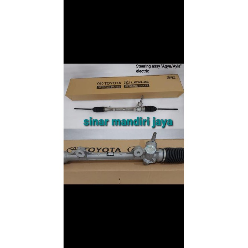 RACK STERING ASSY ELEKTRIC TOYOTA AGYA AYLA ASLI