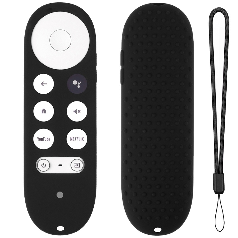 CRE  For -Google TV 2020 Voice Remote Silicone Case Protective Cover Skin Remote