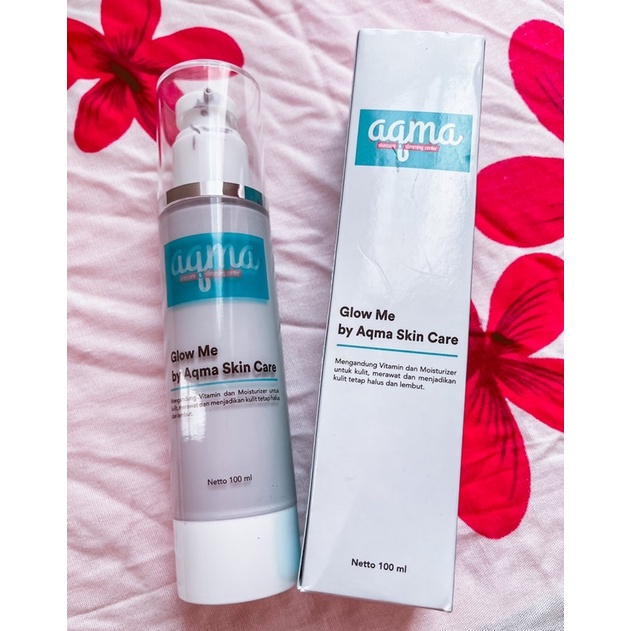 Aqma Skincare GLOW ME HANDBODY LOTION TERMURAH 100ml / Aqma Skin Care body lotion SPF 30 instant glo