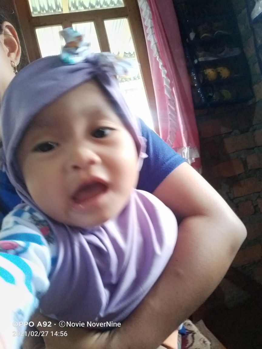 Jilbab Bayi Haifa Batik Pita