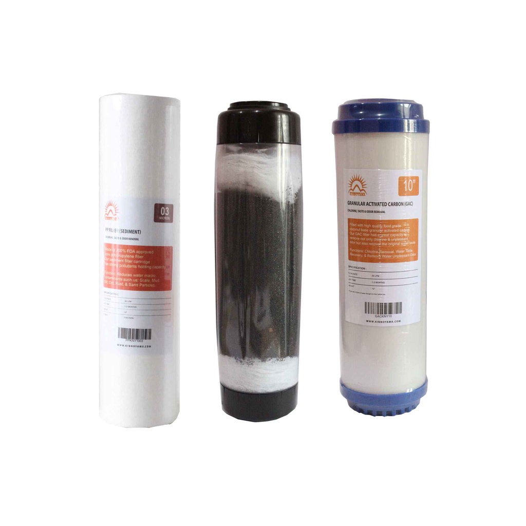 Paket Refill Filter Air Sumur / Cartridge Filter Air SPG - KINNOYAMA