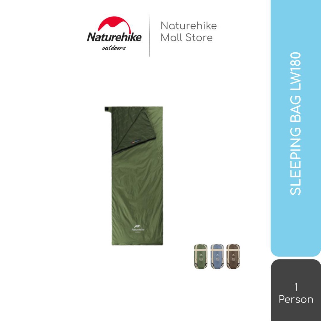SLEEPING BAG LW180 NATUREHIKE NH21MSD09/NH21MSD04