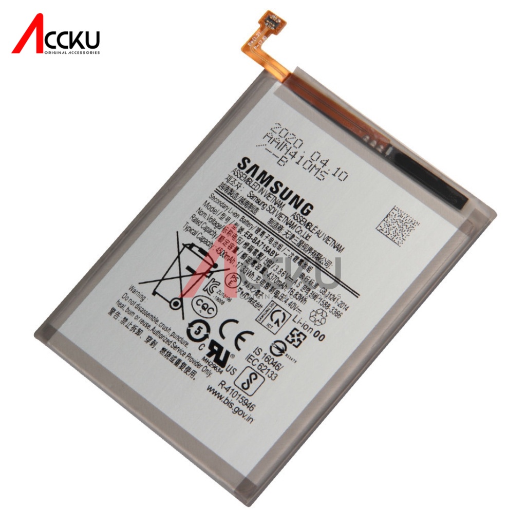 BATTERY SAMSUNG EB-BA715ABY SAMSUNG A71 GALAXY A71 ORIGINAL