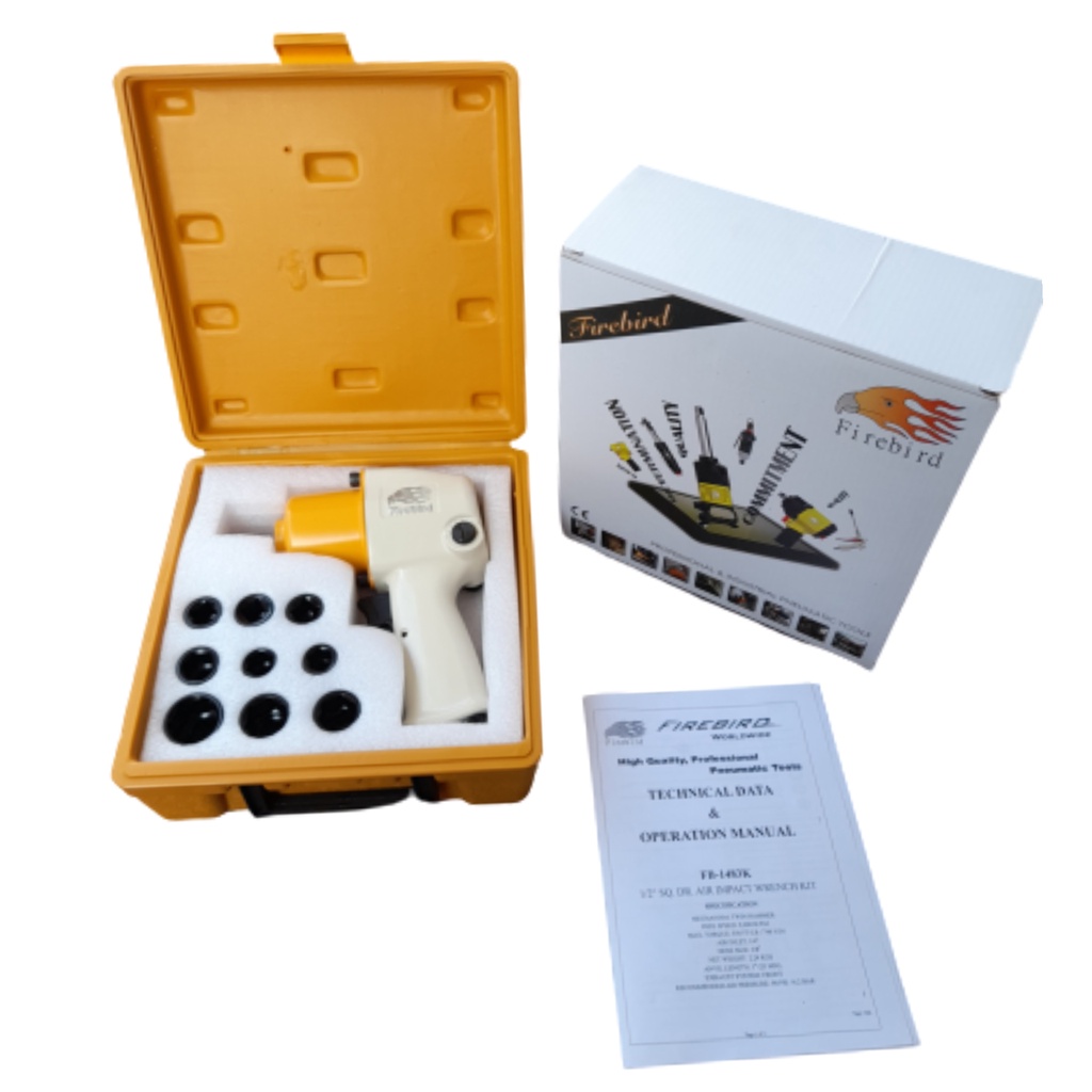 READY NEW Air Impact Pistol 1/2 Inch Firebird FB 1483 X Air Impact wrench Yukido Alat Pembuka Baut
