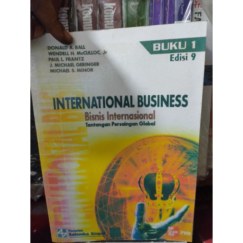 Jual Bisnis Internasional Edisi 9 Buku 1 By Donald A Ball | Shopee ...