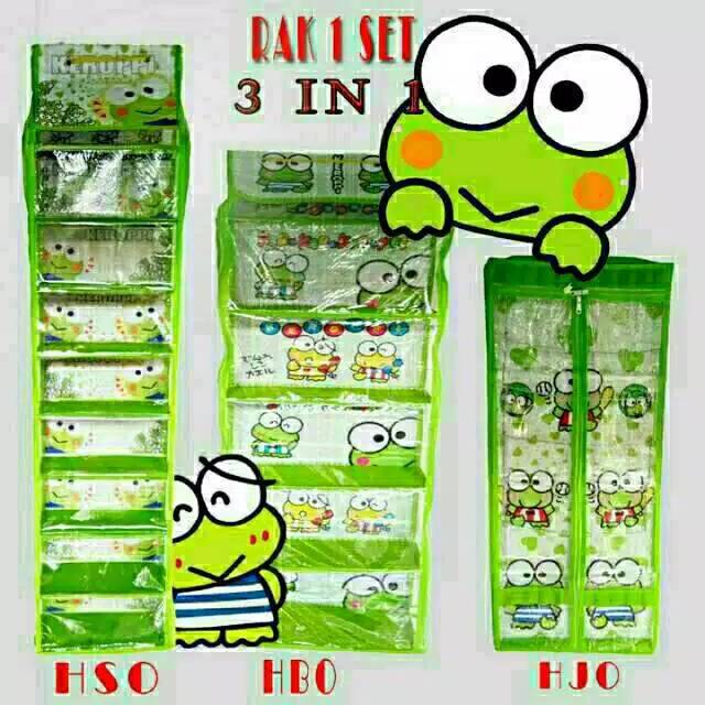 Set 3in1, Hbo 3in1 , set rak tas sepatu , set hbo , bag organizer