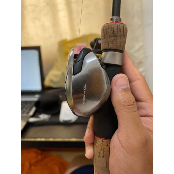 shimano scorpion dc 151hg bekas