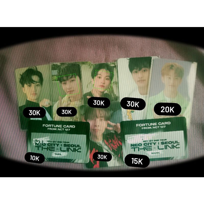 CLEARANCE SALE PHOTOCARD PC MARK LEE JOHNNY TAEIL NCT AGENT HELLO BORING CAFE SEASON GREETINGS FORTU