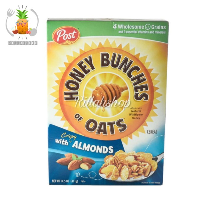 

Post Sereal Honey Brunches Oats with Almond (411g)