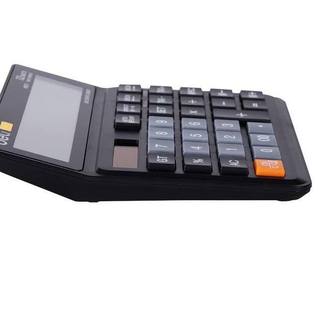 

Bagus Dipakai-153 Deli Kalkulator Meja / Desk Calculator - Hitam/Black 12 digits EM01120