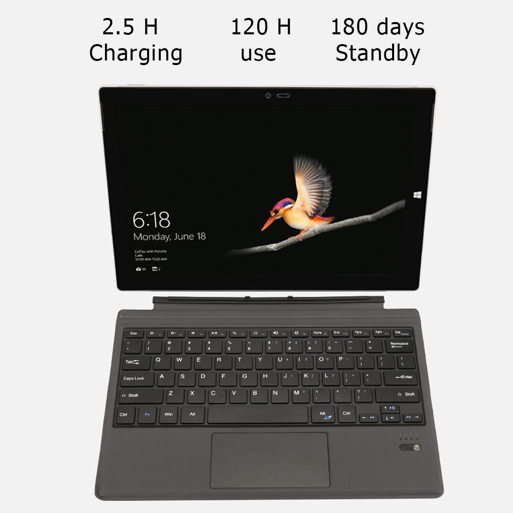 Keyboard Wireless Bluetooth Portabel Tipis 12 Inch Untuk Surface Pro 6 5 4 3 Shopee Indonesia